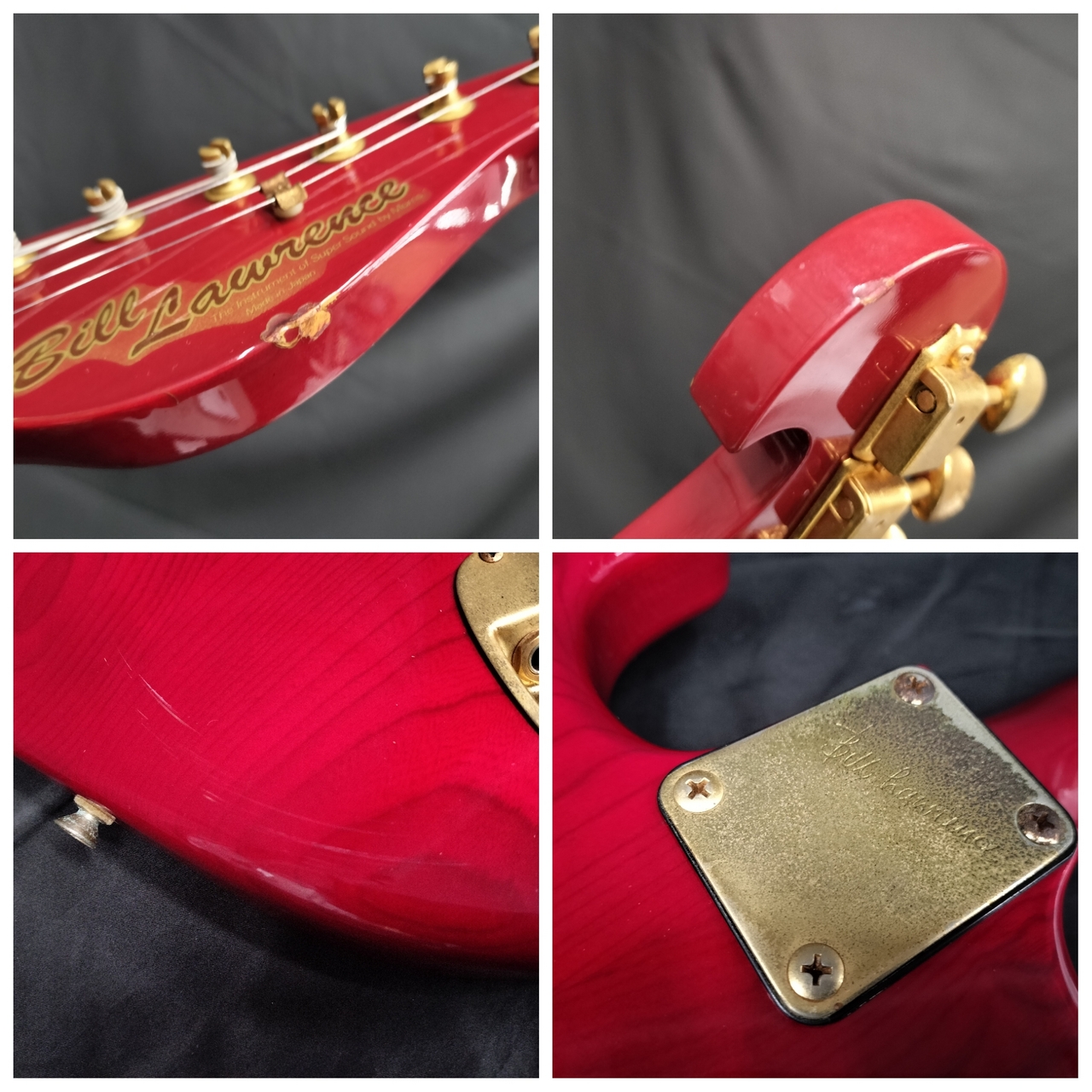 Bill Lawrence BC2R-70G / See Through Red ( ビル・ローレンス 国産