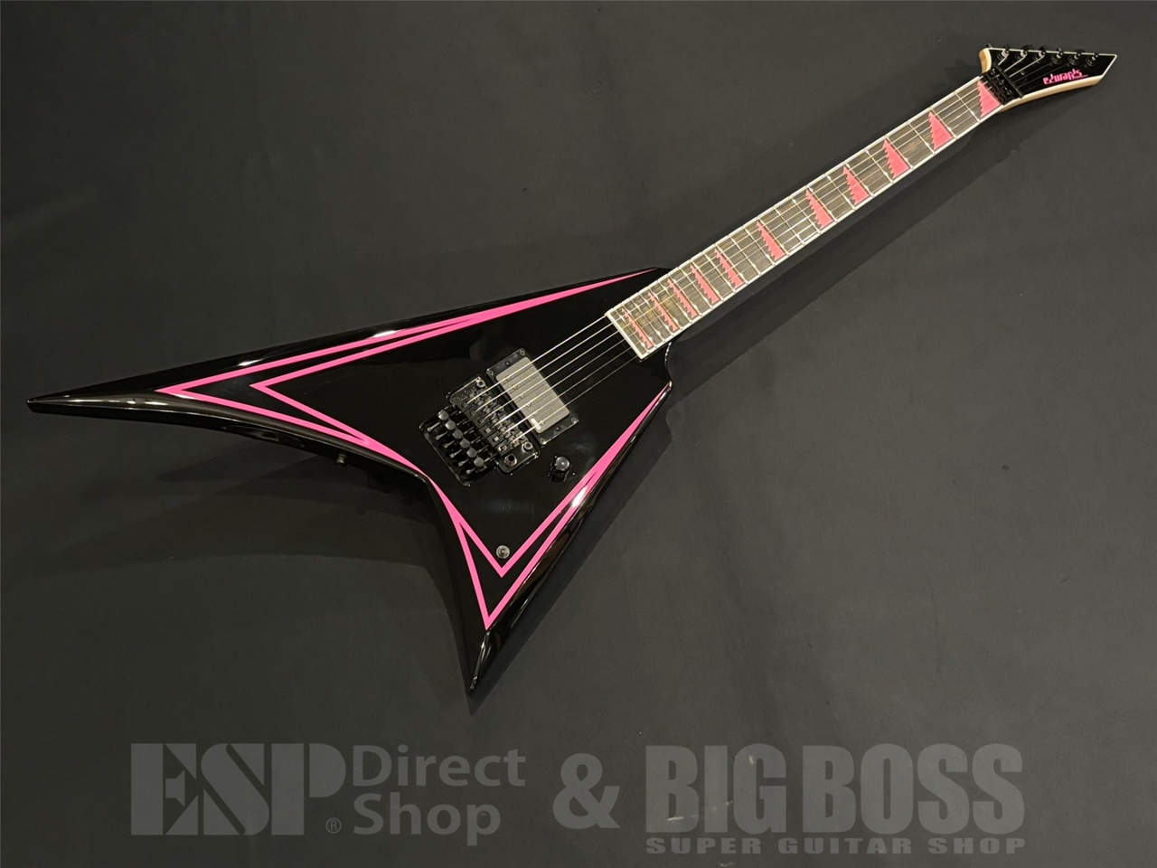 EDWARDS E-ALEXI PINK SAWTOOTH / Black with Pink Pin Stripe（新品