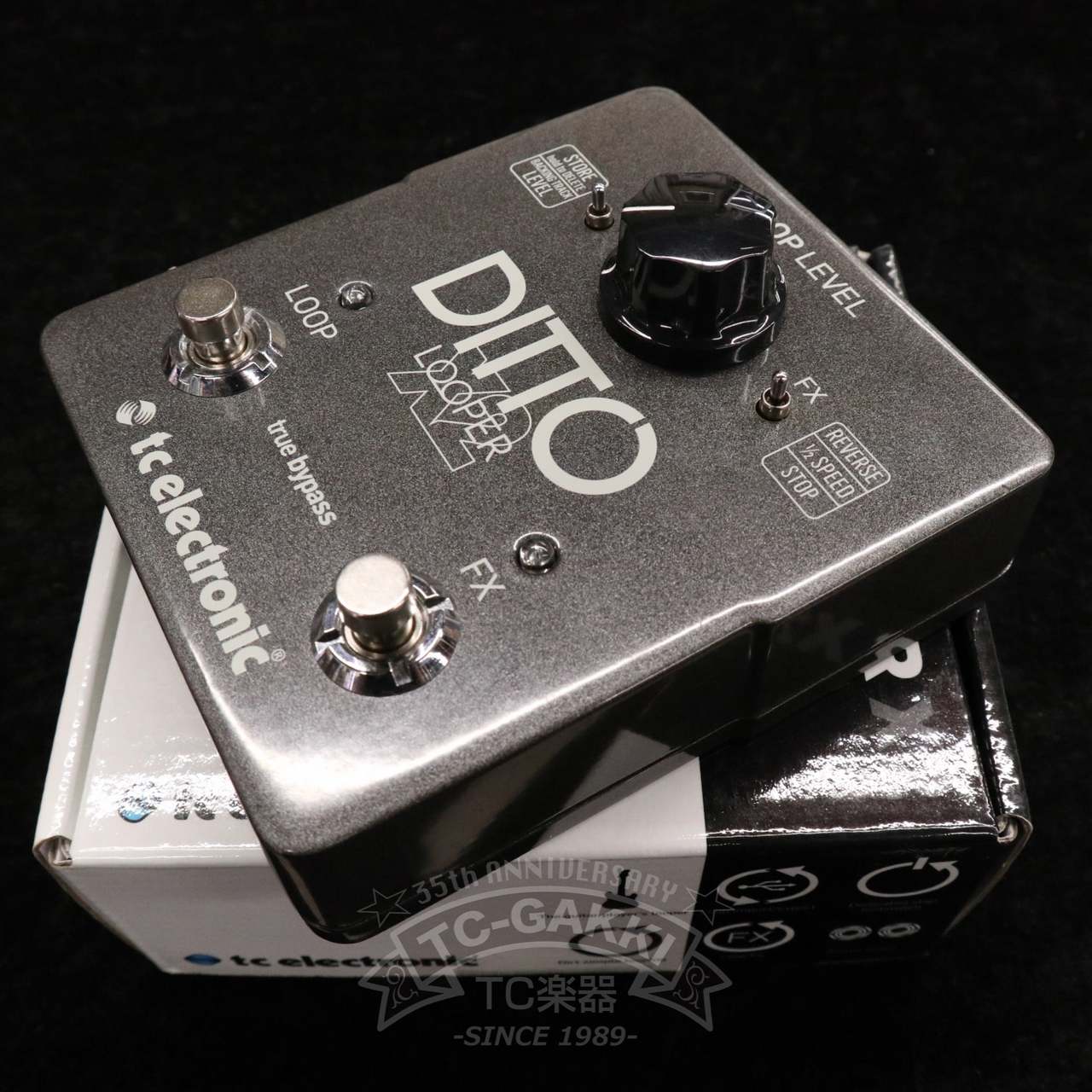 【しろ】tc electronic DITTO X2 LOOPER中古良品 tc electronic DITTO X2 LOOPER（中古）【楽器検索デジマート】