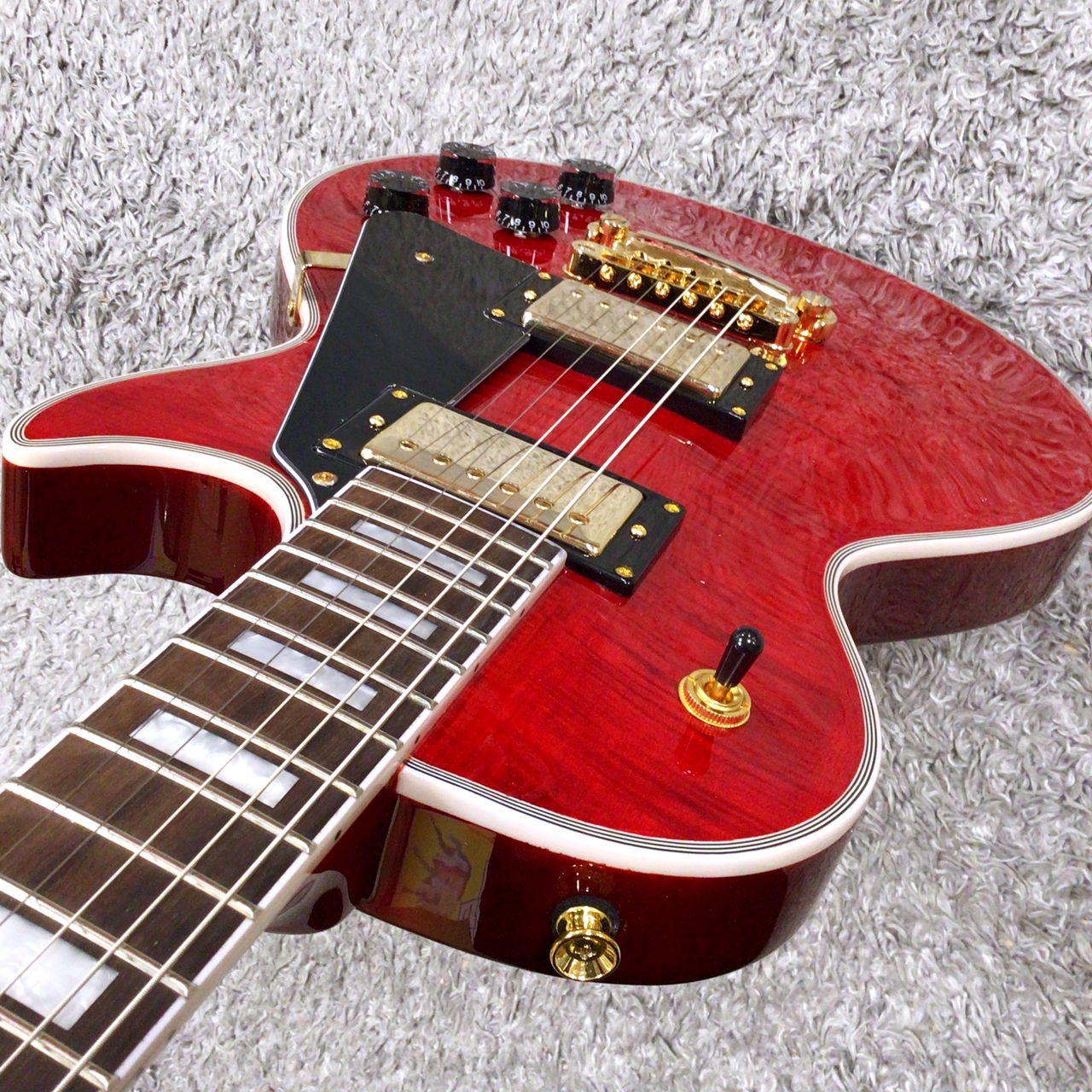 Bacchus DUKE-CTM-FM ST-RED -Global Series-【本格派LPタイプ Bacchus DUKE-CTM-FM ST-RED -Global Series-【本格派LPタイプ