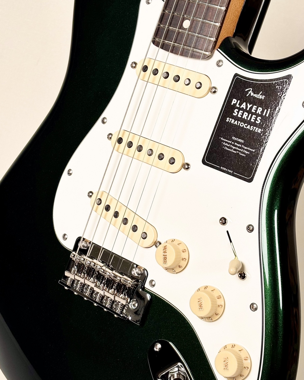 Fender Limited Player II Stratocaster -British Racing Green