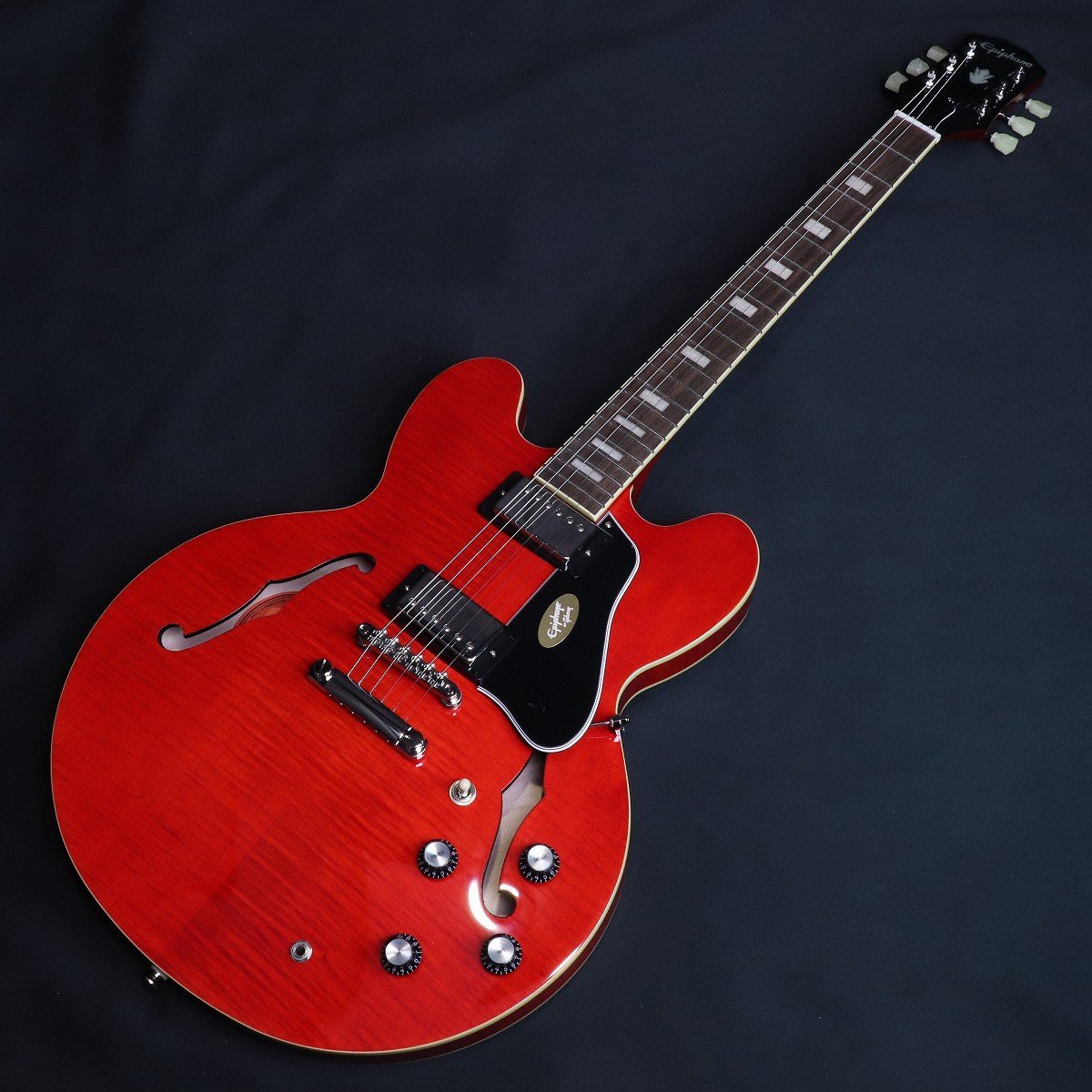 Epiphone ES-335 MOD品【SH-55換装】 Epiphone Inspired by Gibson ES-335 Figured Block Inlay