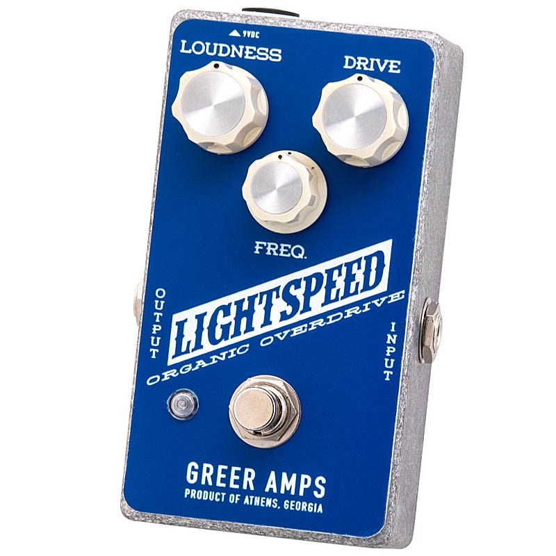 Greer Amps Lightspeed Organic Overdrive - Standard Blue（新品）【楽器検索デジマート】