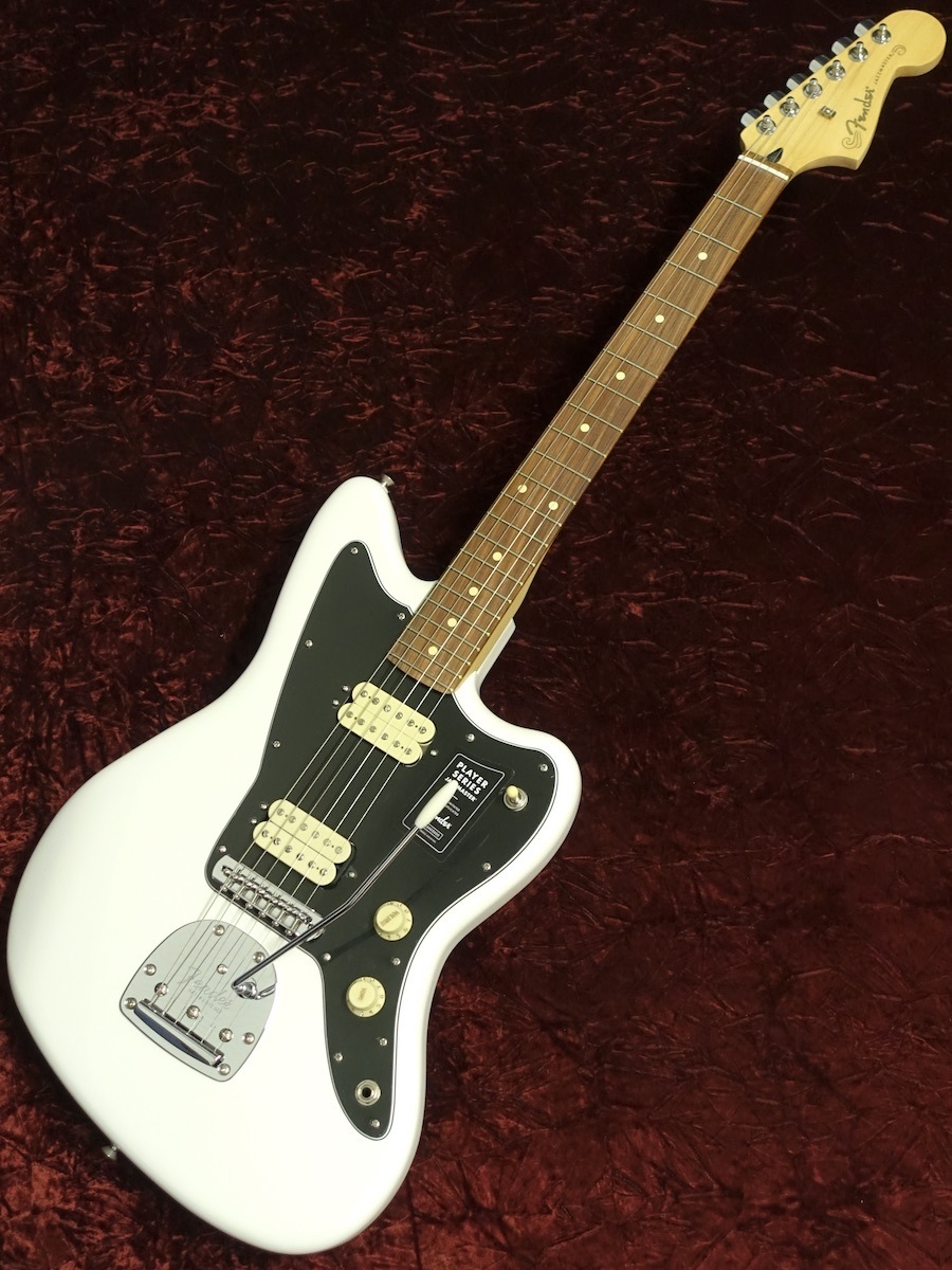 Fender Player Jazzmaster PF Polar White 【通販限定の長期在庫