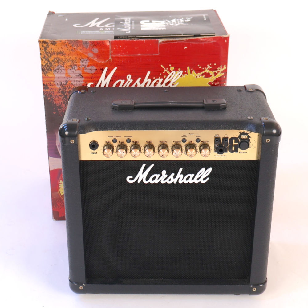 【美品】Marshall MG15FX ギターアンプ Marshall 【中古】 ギターアンプ MARSHALL MG15FX 小型ギター