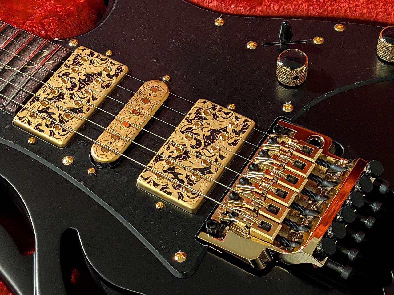 Ibanez 【역사상 가장 아름다운 "검정"】PIA3761 "Paradise in Art" Onyx Black #F2624470【3.69kg】 사진 3