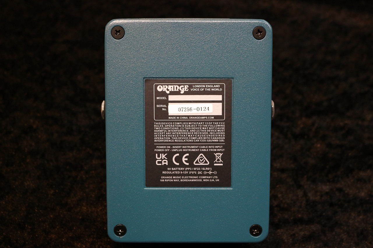 ORANGE Fur Coat【アッパーオクターブファズ】【新品同様】（中古