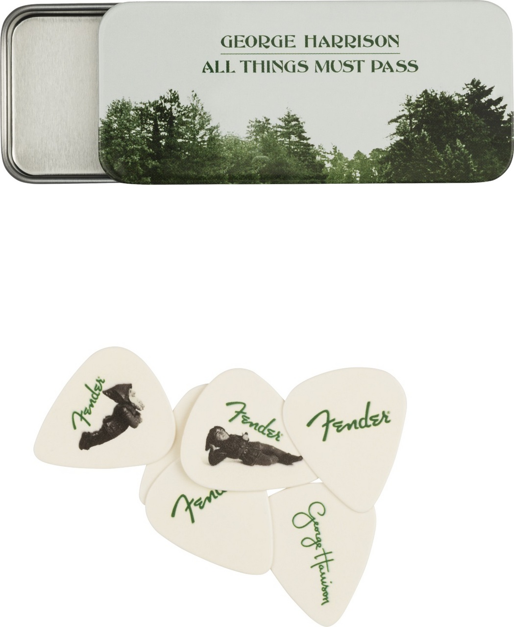 Fender GEORGE HARRISON ALL THINGS MUST PASS PICK TIN