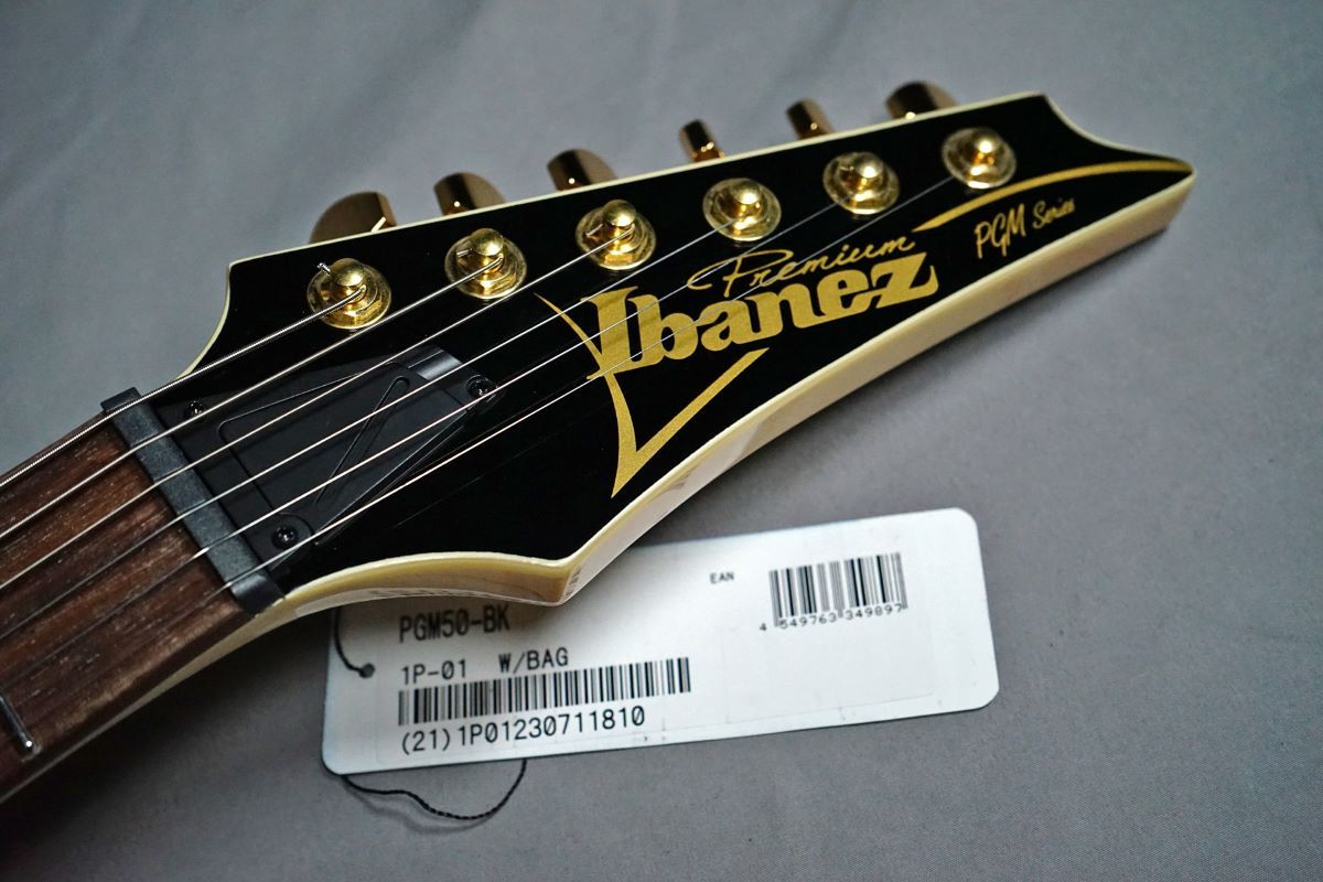 Ibanez PGM50 Black エレキギター Paul Gilbert ポール・ギルバート 