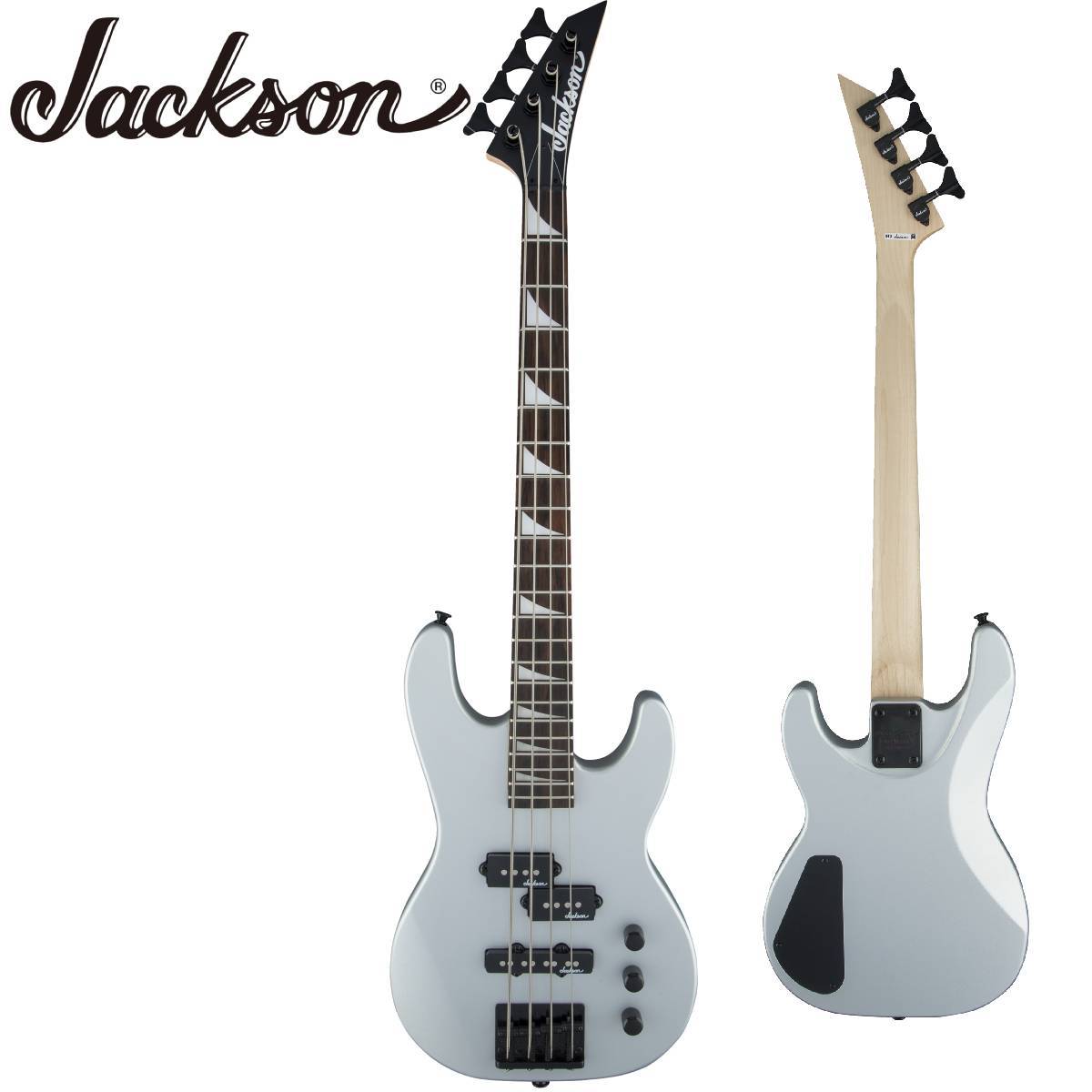 Jackson JS Series Concert Bass Minion JS1X -Satin Silver-《ミニ 