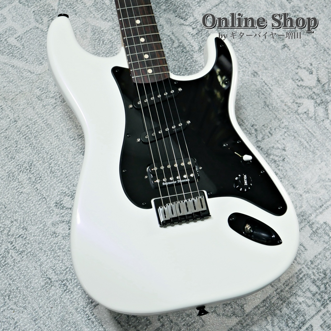 Charvel Custom Shop 2025 Jake E Lee Signature Pearl White with