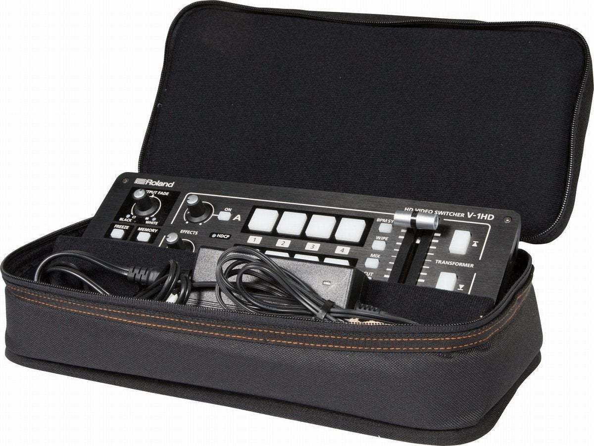 Roland V-1HD 純正ケース CB-BV1 セット Roland V-1HD【純正ケース CB-BV1 セット！】コンパクトHDビデオ