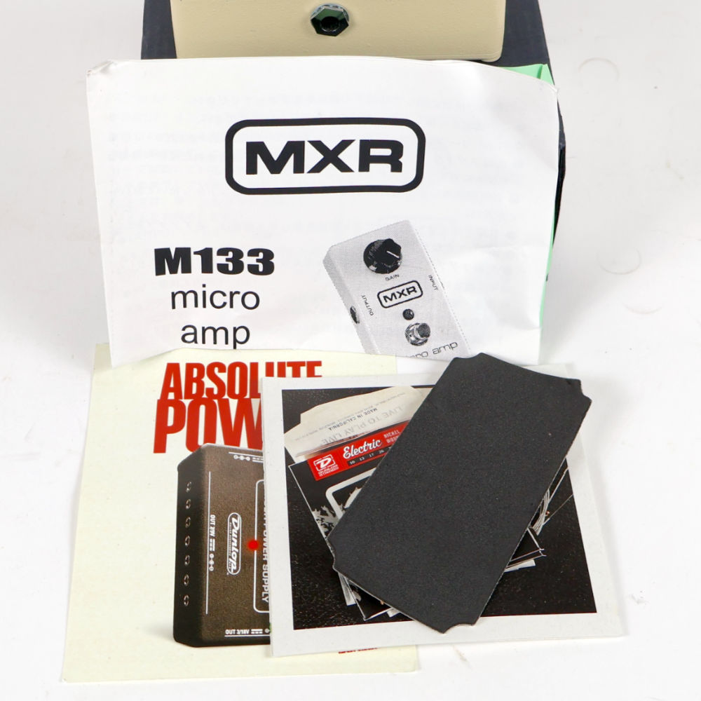 MXR micro amp ギターエフェクター ブースター クリーンブースターって実際どう？】MXR micro amp & Vanzandt STV-R-1