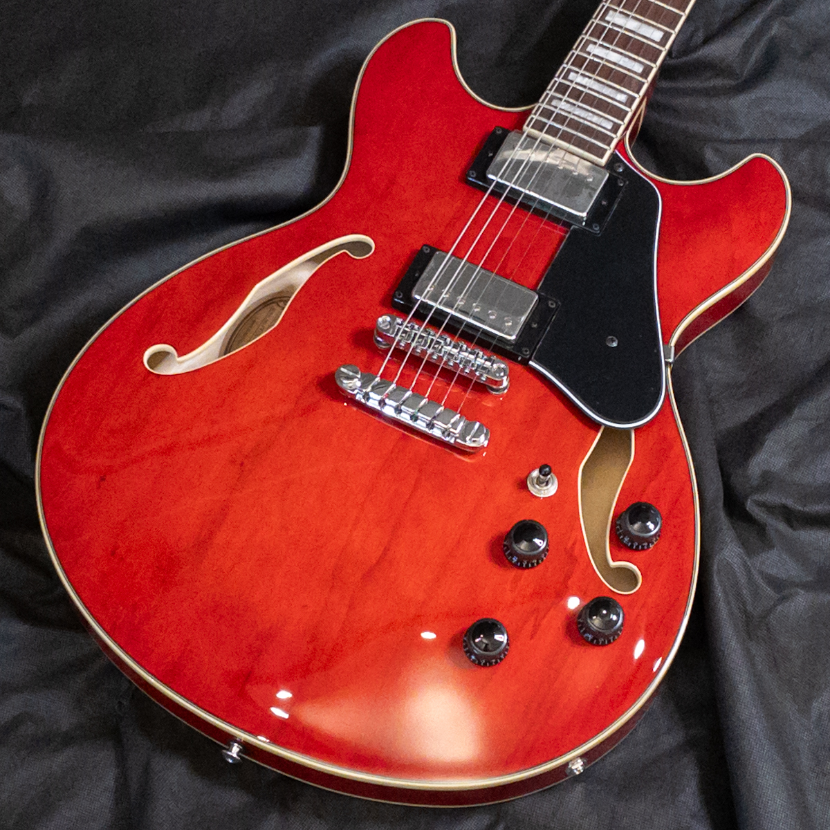 Ibanez AS73 TCD (Transparent Cherry Red)（新品特価）【楽器検索