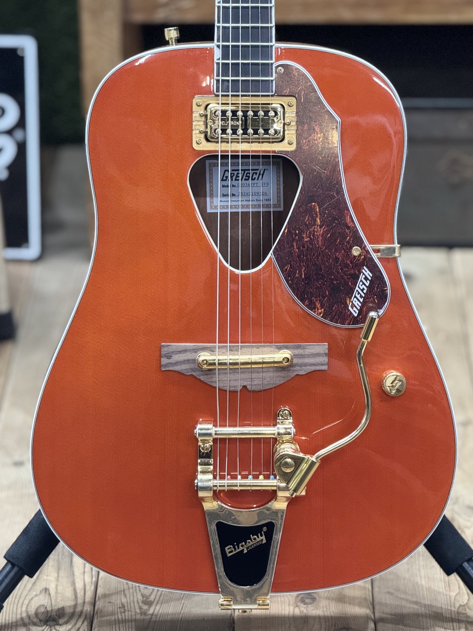 Gretsch G5034TFT Rancher Dreadnought with Bigsby #IS240109506