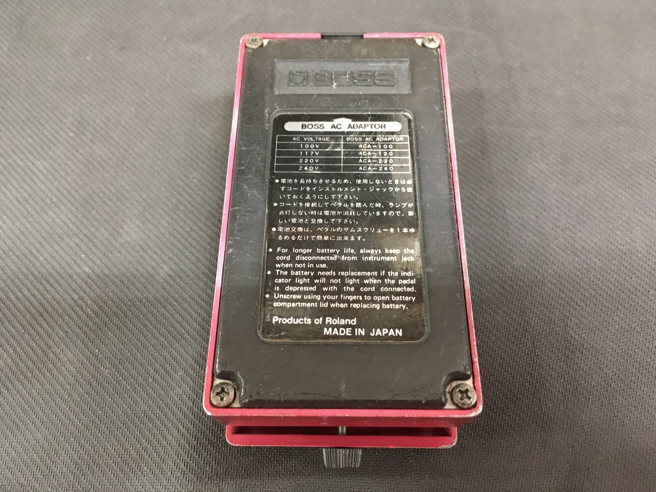 BOSS DM-3 Delay 1984年製（中古/送料無料）【楽器検索デジマート】