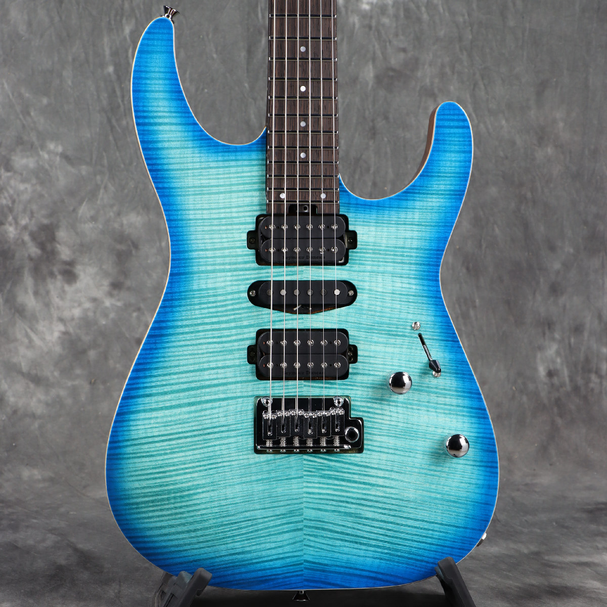 Charvel MJ DK24 HSH 2PT W Mahogany with Flame Maple Wenge