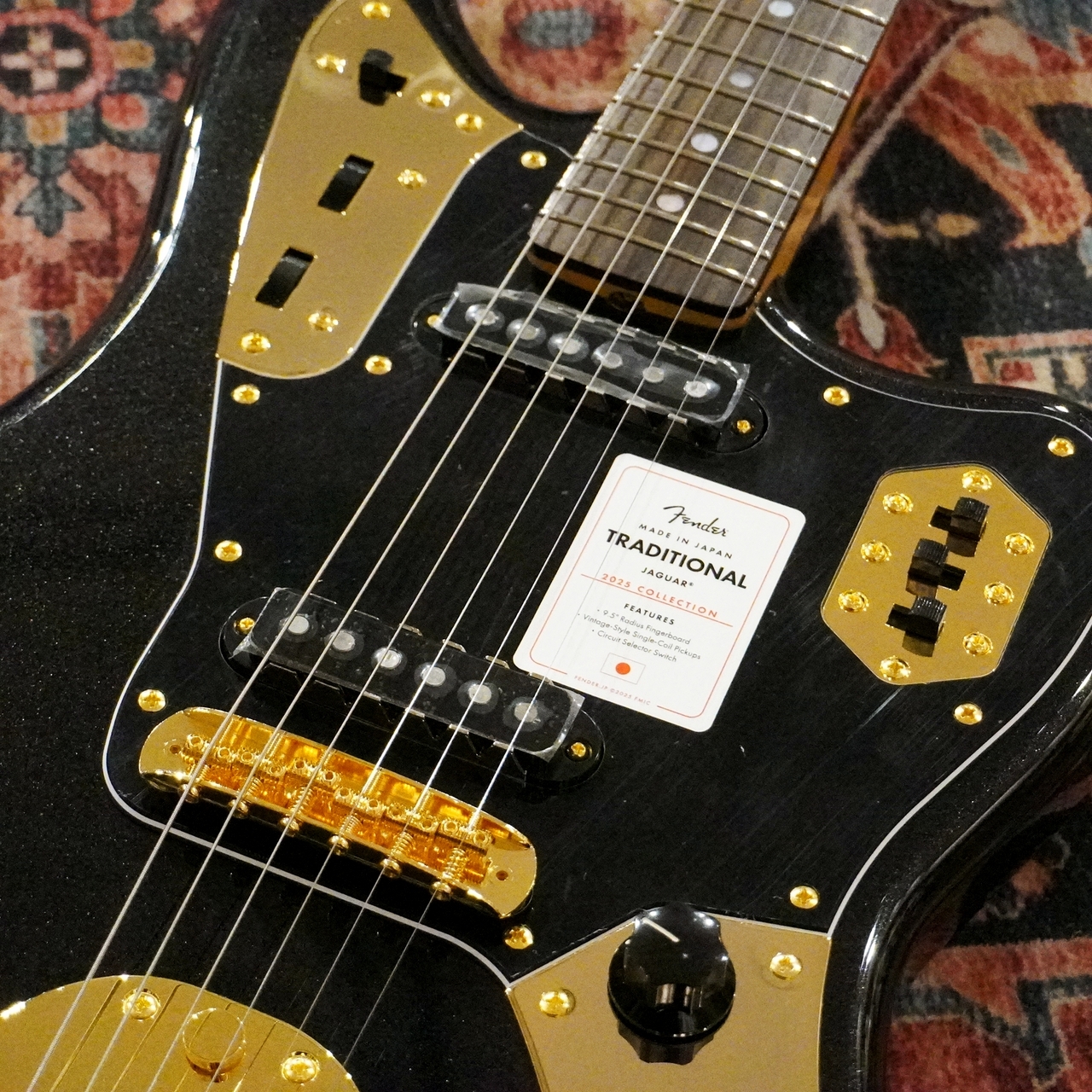 Fender Made in Japan Traditional 2025 Collection 60s Jaguar Black