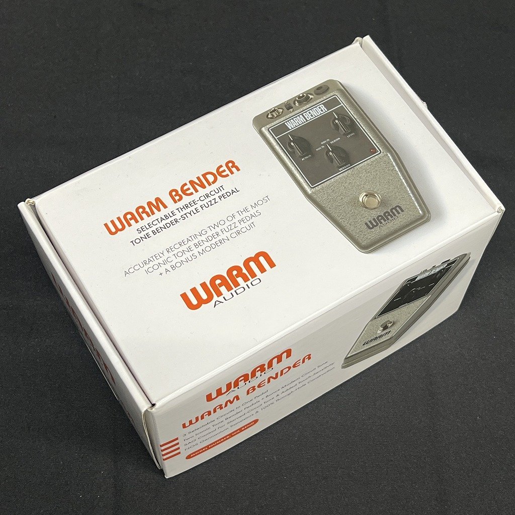 【箱あり品】WARM BENDER Warm Bender: Germanium multi-mode Tonebender Fuzz - gearnews.com