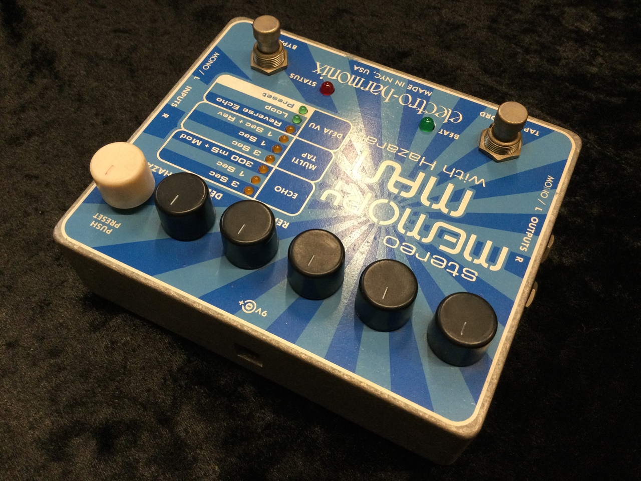 Electro-Harmonix STEREO MEMORY MAN WITH HAZARAI （中古）【楽器検索