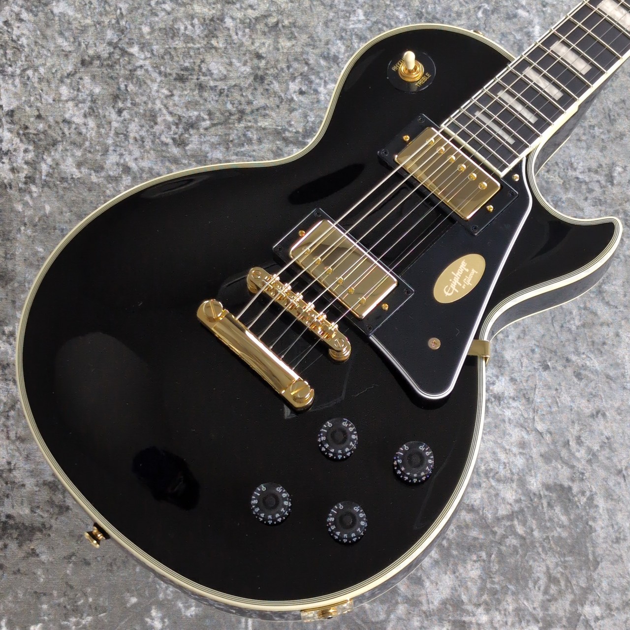 ギター epiphone Les Paul custom ebony Epiphone Les Paul Custom - Ebony - Get Loud Music