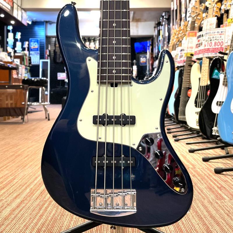 530　5弦ベース Kikuchi Guitars Hermes RV5　紺色 Kikuchi Guitars Hermes Series RV5 (Dark Lake Placid Blue)（新品