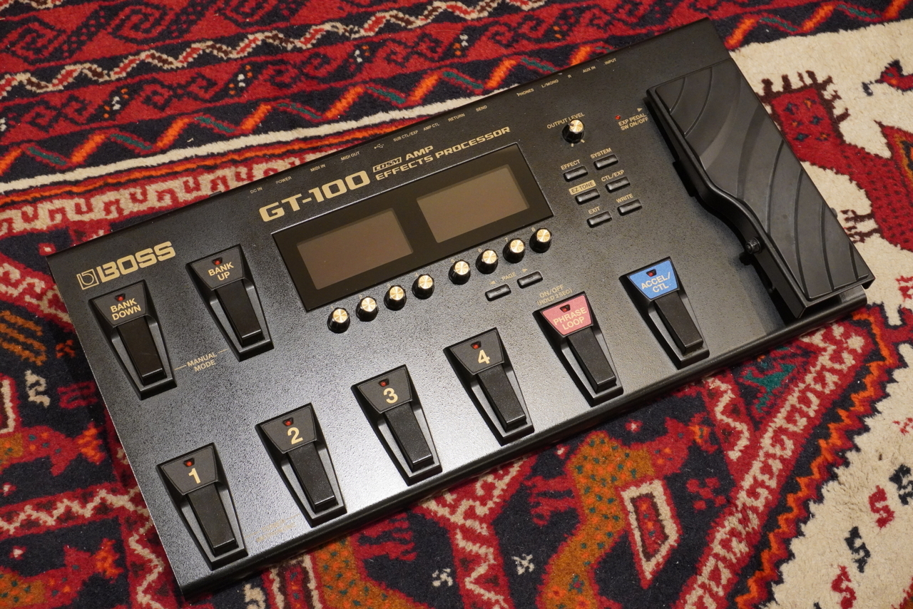 BOSS GT-100 COSM Amp Effects Processor（中古）【楽器検索デジマート】
