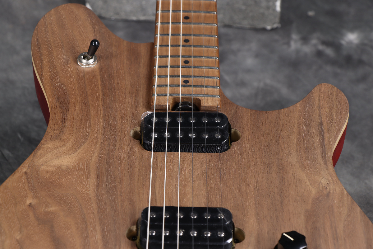 EVH Wolfgang WG Standard Exotic Black Walnut Baked Maple
