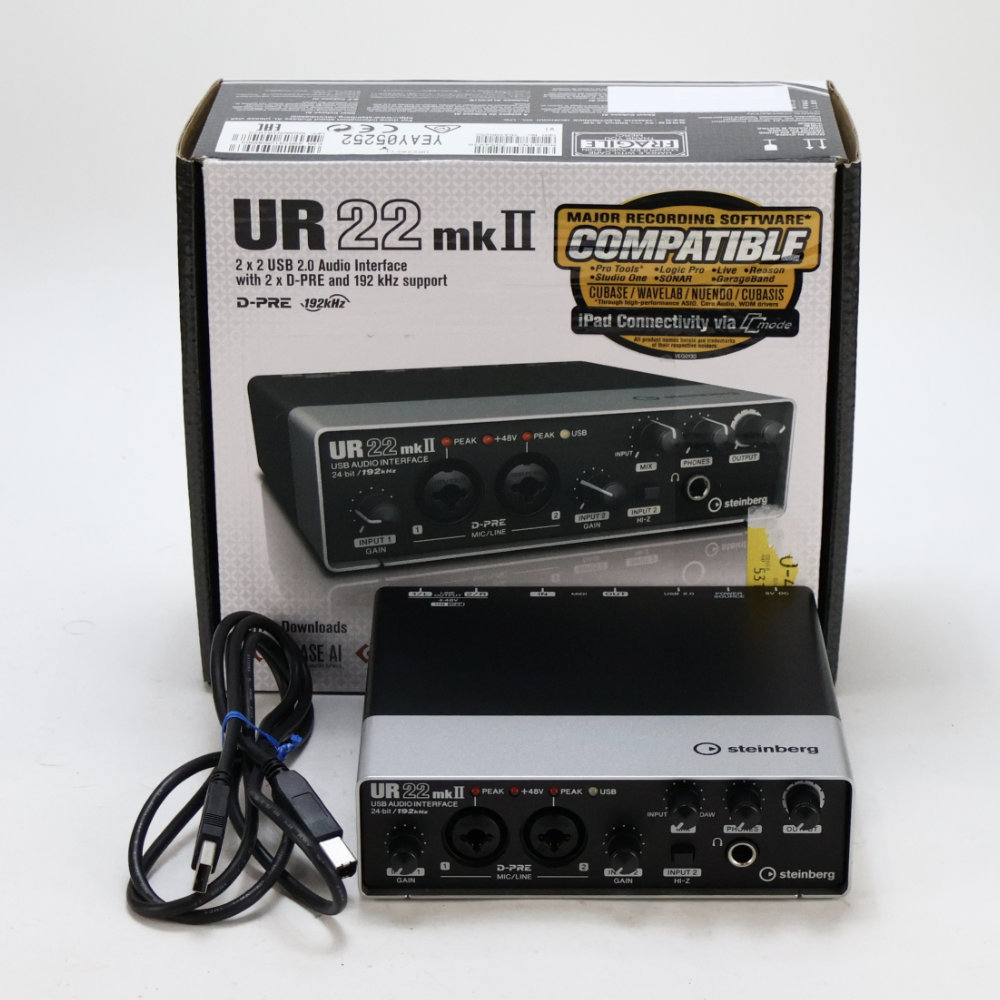 Steinberg UR22 mk II オーディオインターフェイス Amazon.co.jp