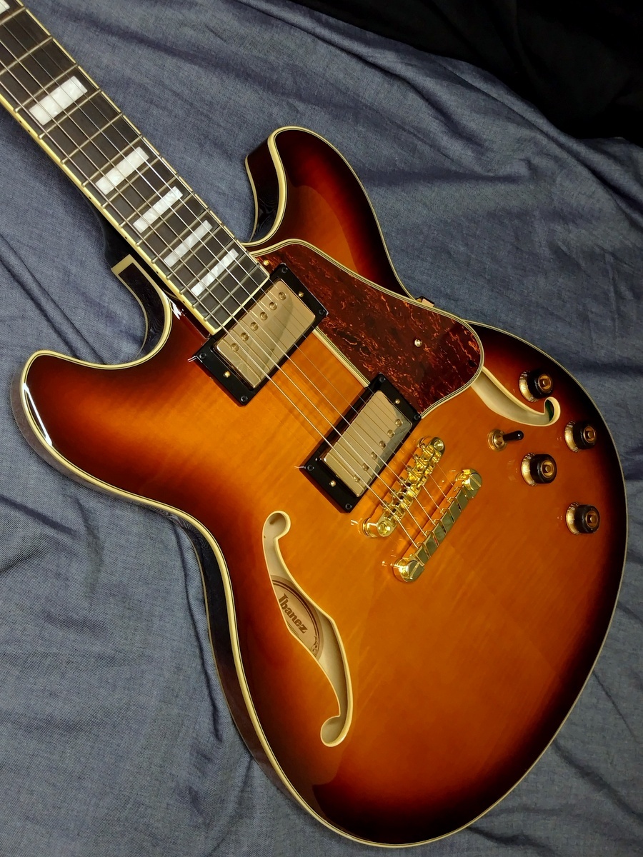 Ibanez AS93FM VLS バイオリンサンバースト Ibanez AS93FM VLS (Violin Sunburst) セミアコギター ヴァイオリン