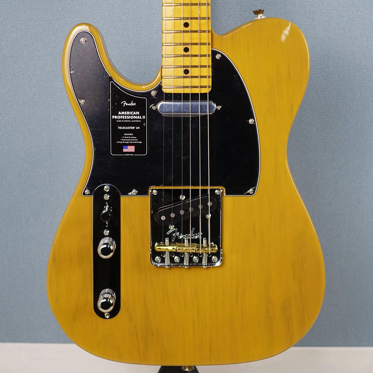 Fender American Professional II Telecaster Left-Hand Butterscotch