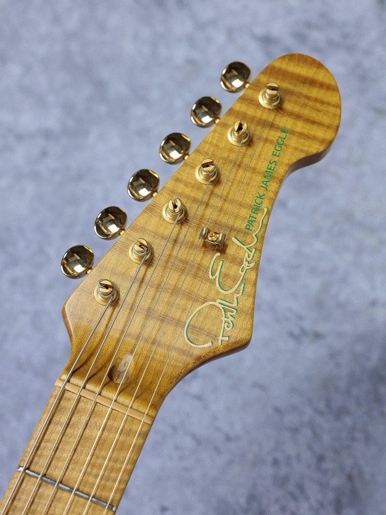 エレキギター用糸巻き(左用)( GOLD) Patrick James Eggle THE '96'-VINTAGE HEAT AGED NITRO ~2Tone Burst
