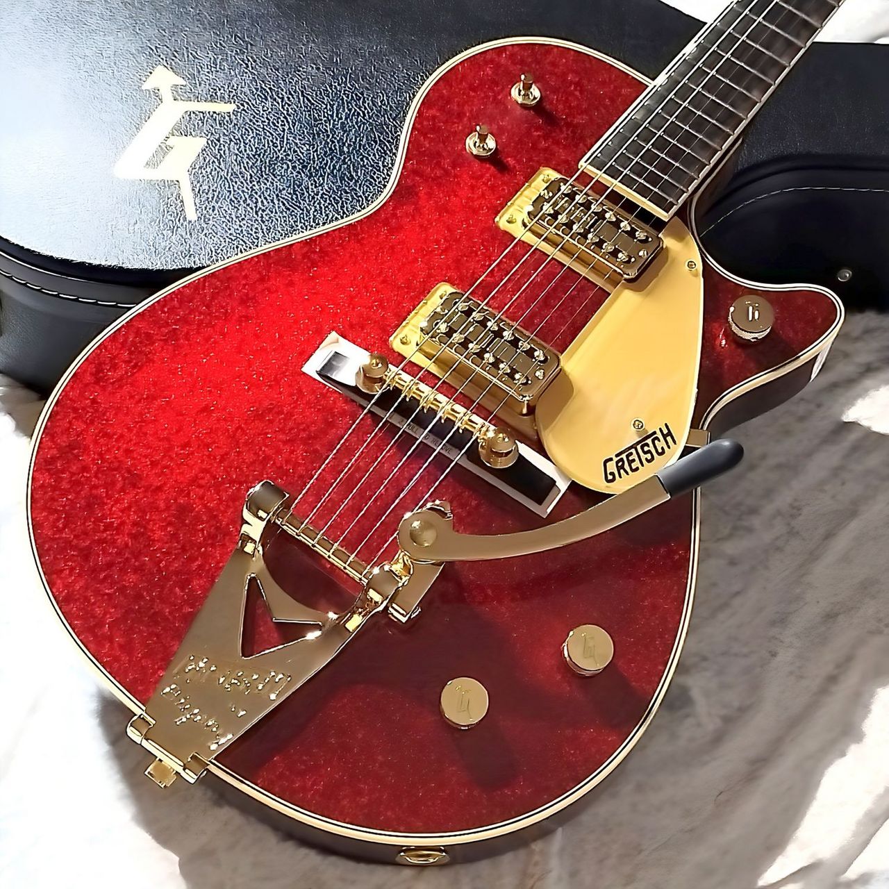 Gretsch G6129TG-59VS Limited Edition Sparkle Jet Red Sparkle 国内
