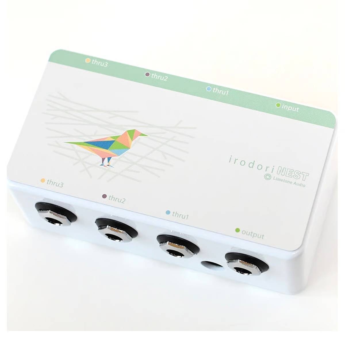 irodori nest ギターエフェクター用ジャンクションボックス Limetone Audio irodori nest コンパクトエフェクター／バッファー