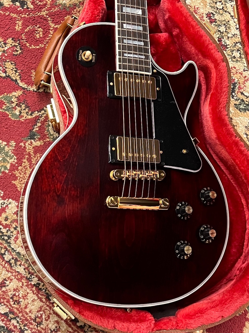 Gibson 【NEW】Les Paul Custom 70s Wine Red #209050221【4.61