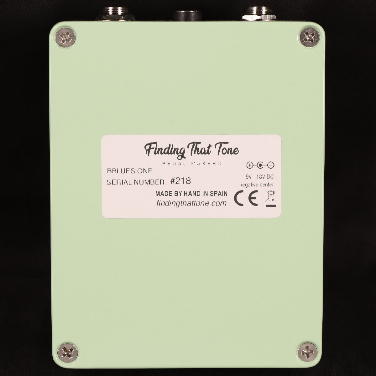 Finding That Tone BBlues One Surf Green Low Gain Overdrive