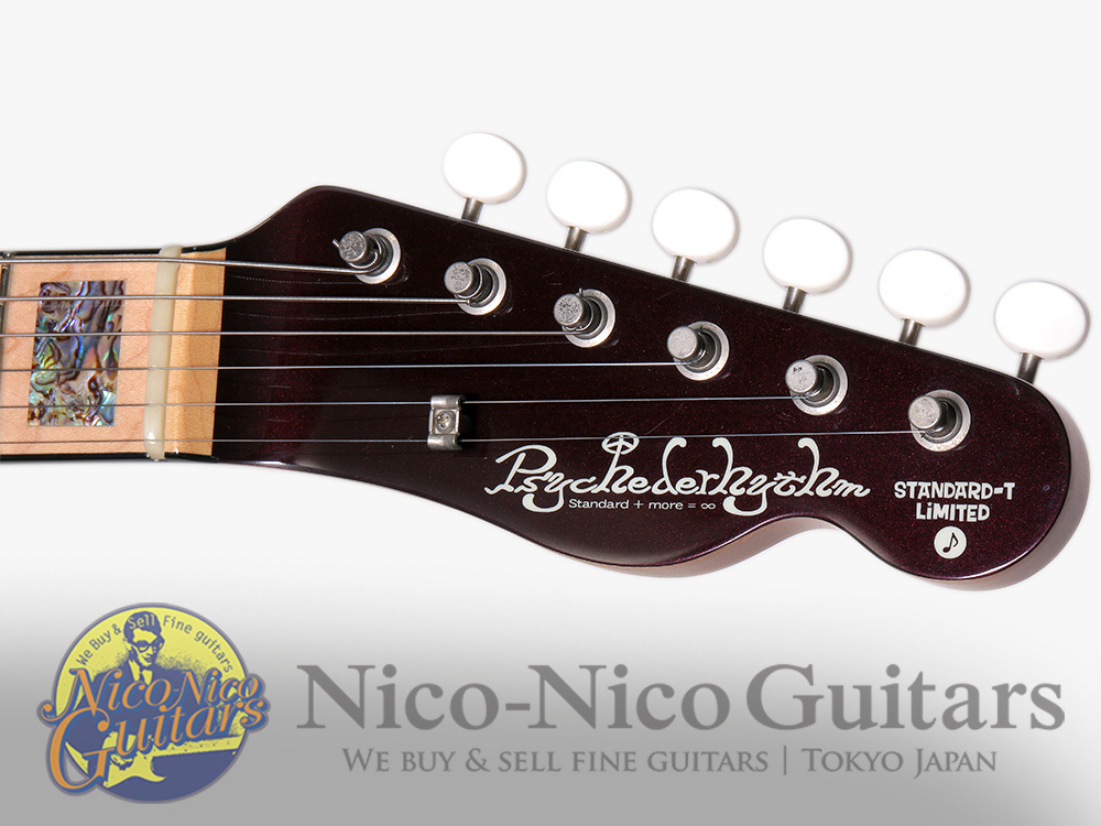 ギター Psychederhythm standard-t 2016 limited Psychederhythm 2016 Standard T Limited (Blackish Red)（中古