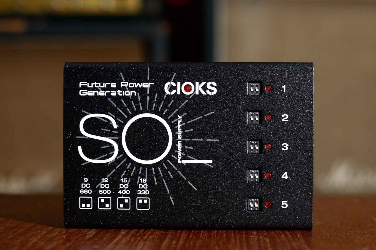 CIOKS SOL ギター ベース パワーサプライ エフェクター CIOKS SOL ギター ベース パワーサプライ エフェクター