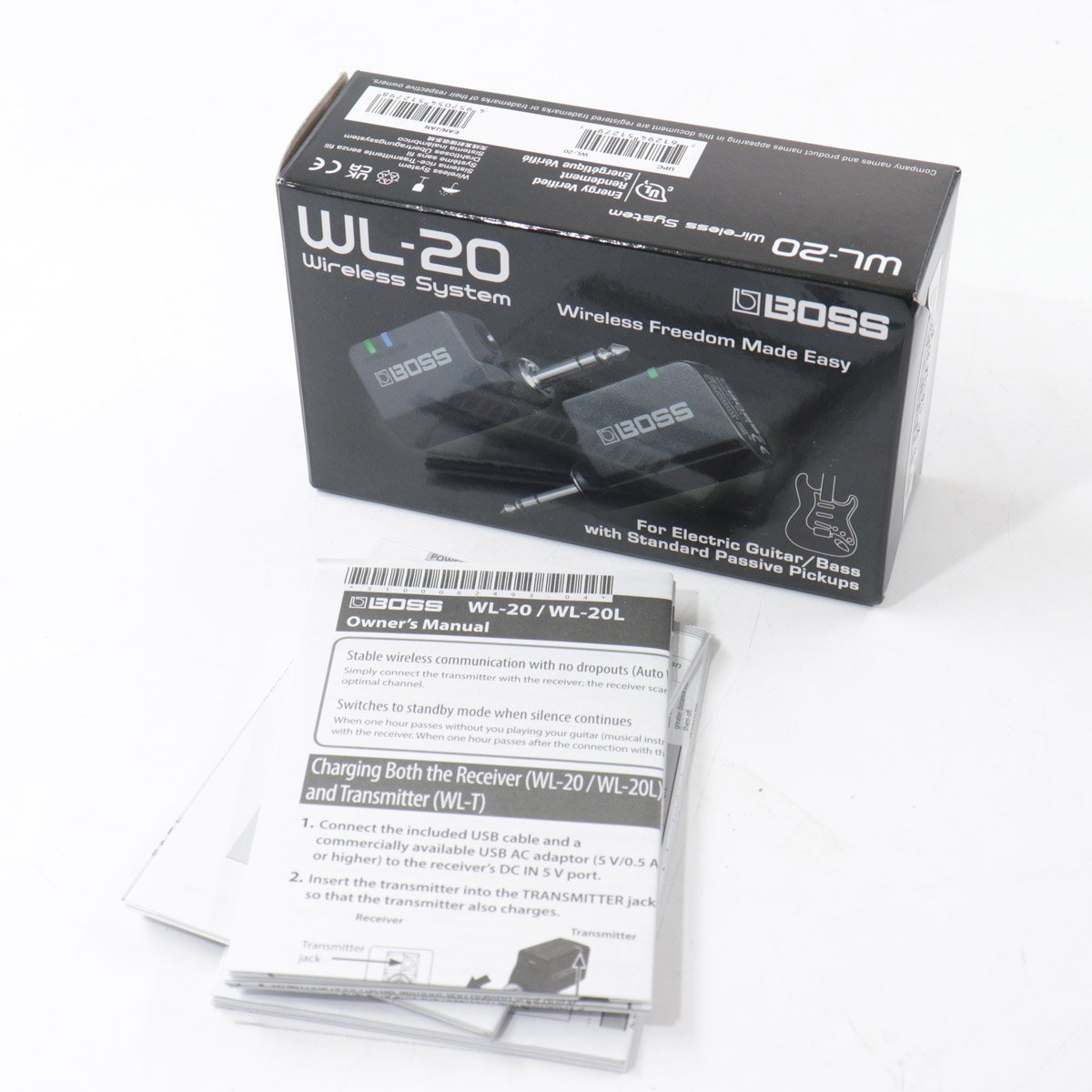 BOSS WL-20 Wireless System ギター ワイヤレスシステム WL20