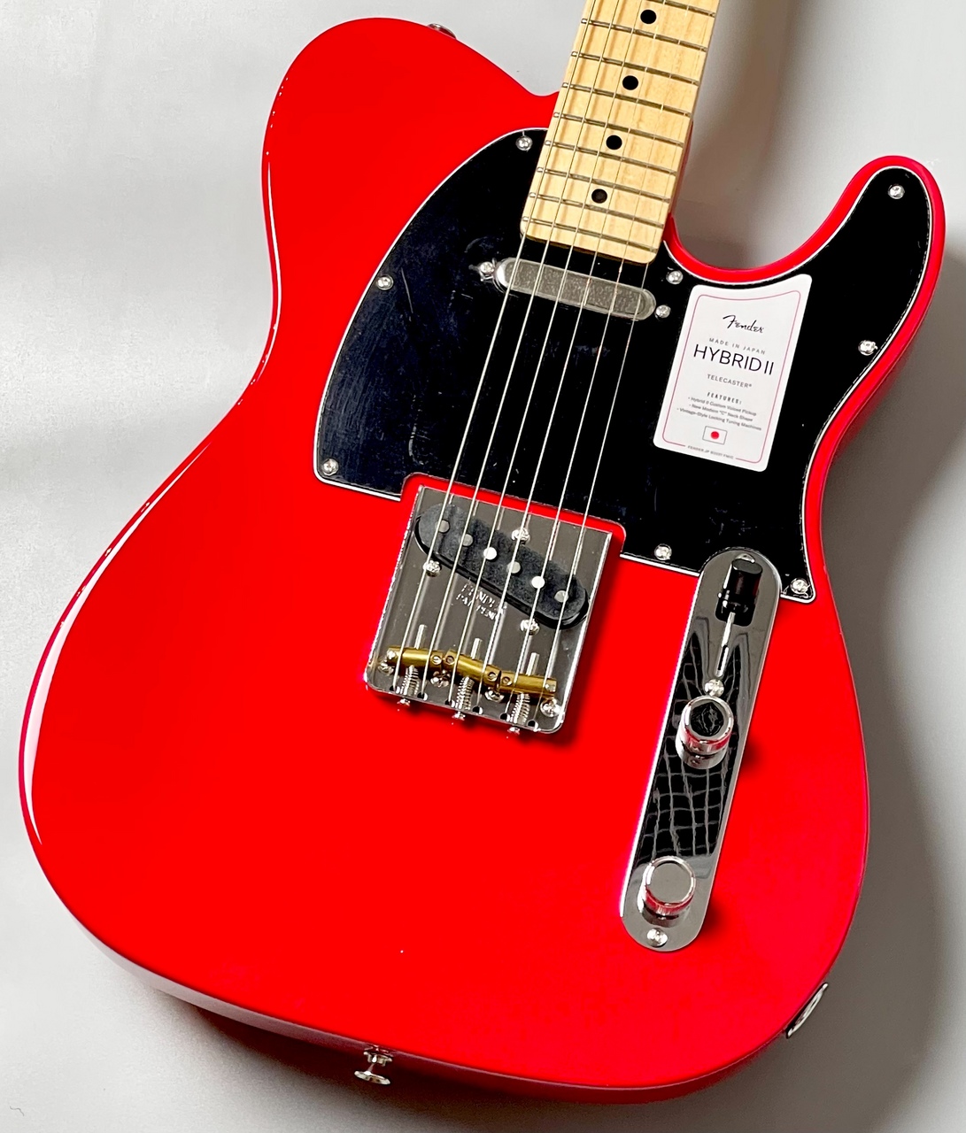Fender Made in Japan Hybrid II Telecaster MN -Modena Red