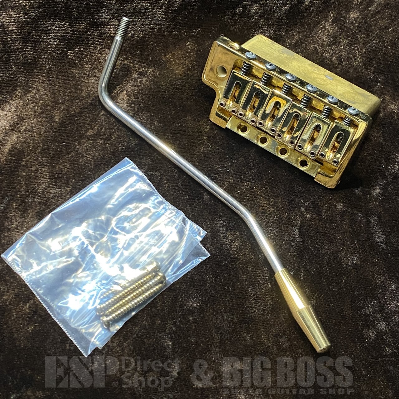 ESP FLICKER-III Gold 左手用 フリッカーIII 用のジュラルミンブロックが数量限定で復刻 | ESP GUITARS