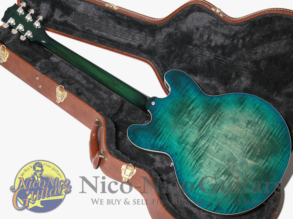 Gibson Memphis 2018 ES-335 Figured (Aquamarine)（中古