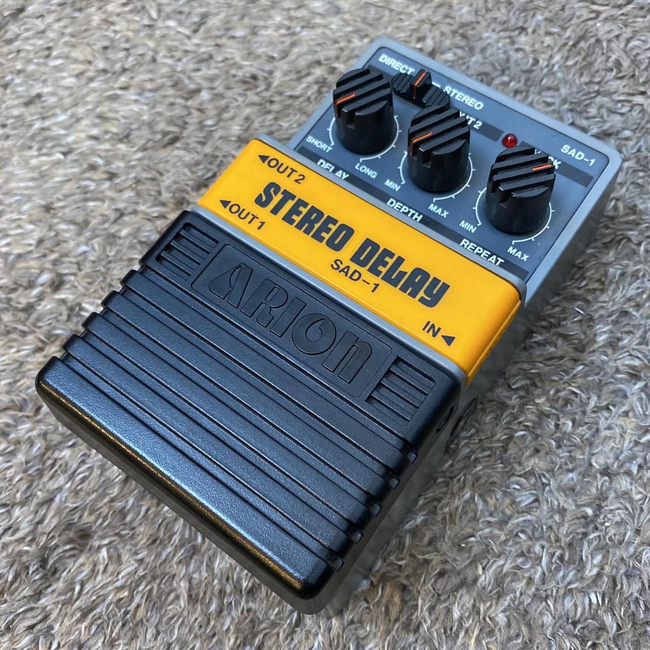 【週末売切り特価】ARION SAD-1 ステレオディレイ 日本製 ARION Stereo Delay SAD-1【尾張小牧店】（中古/送料無料
