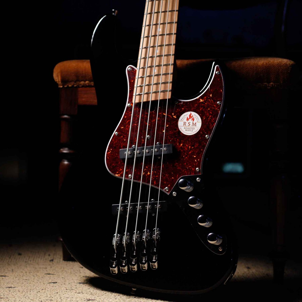 Bacchus WJB5-1MS-DX-AC RSM/M BLK(Black)（新品）【楽器検索デジマート】