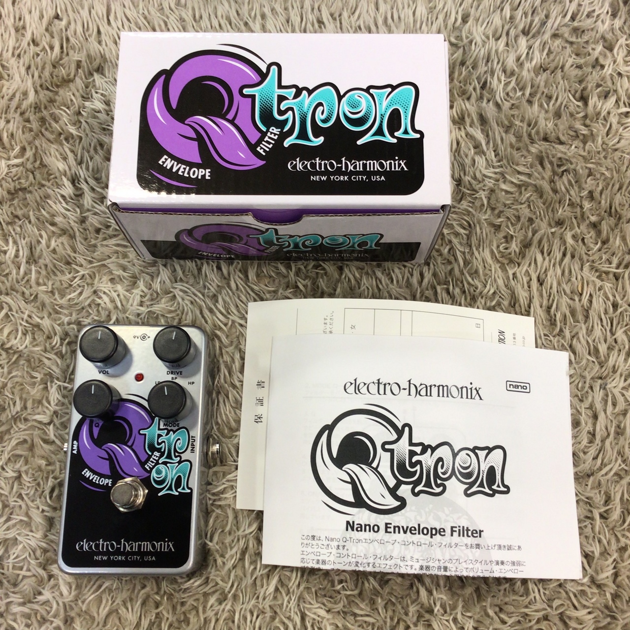 Electro-Harmonix Nano Q-Tron 【定番人気エンベロープフィルター