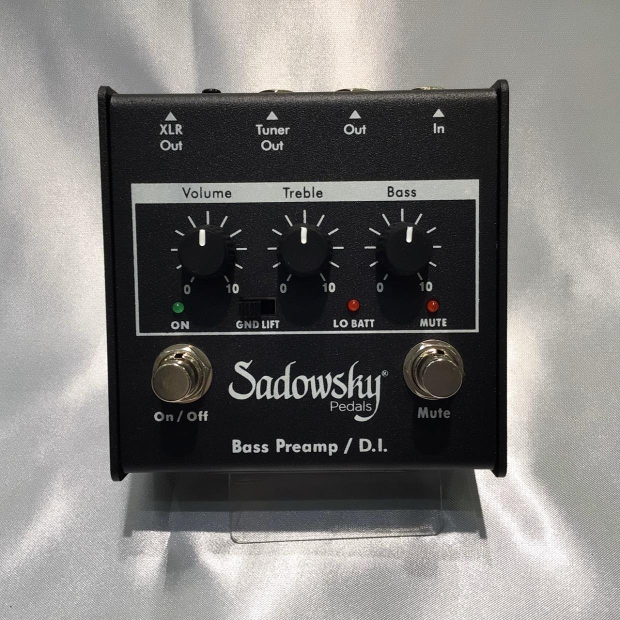 ベース Sadowsky Bass Preamp / D.I. Sadowsky SBP-1 Bass Preamp DI / SAC PED SBP 1 V2（新品）【楽器検索