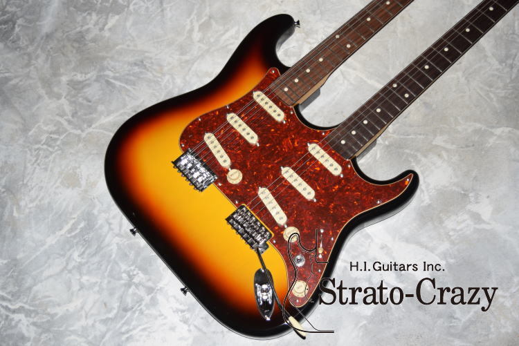 Fender Japan 2012 30th Anniversary Double neck Stratocaster ST-W 