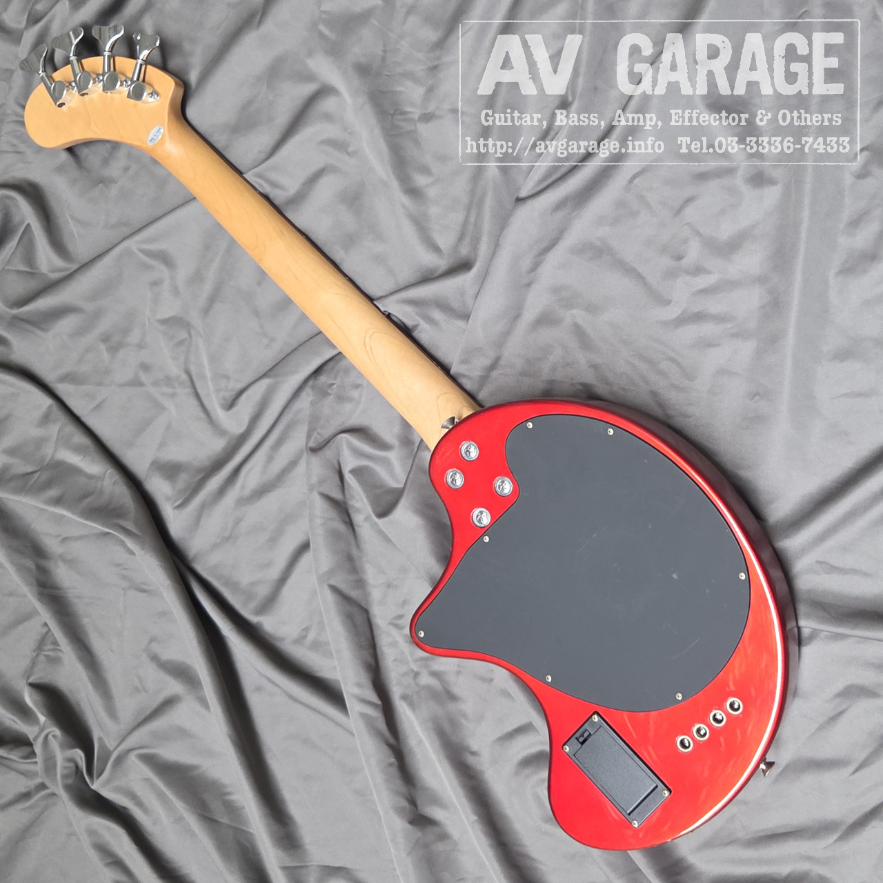 FERNANDES PIE-ZO エレキベース ZO-3 ぴえぞーさん ① FERNANDES Pie-ZO(RED) 3.04kg（中古）【楽器検索デジマート】