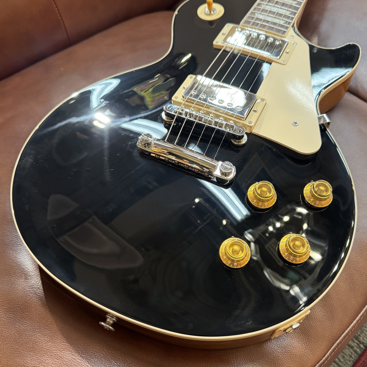 Gibson 【エボニーカラー】 Les Paul Standard '50s Plain Top Ebony