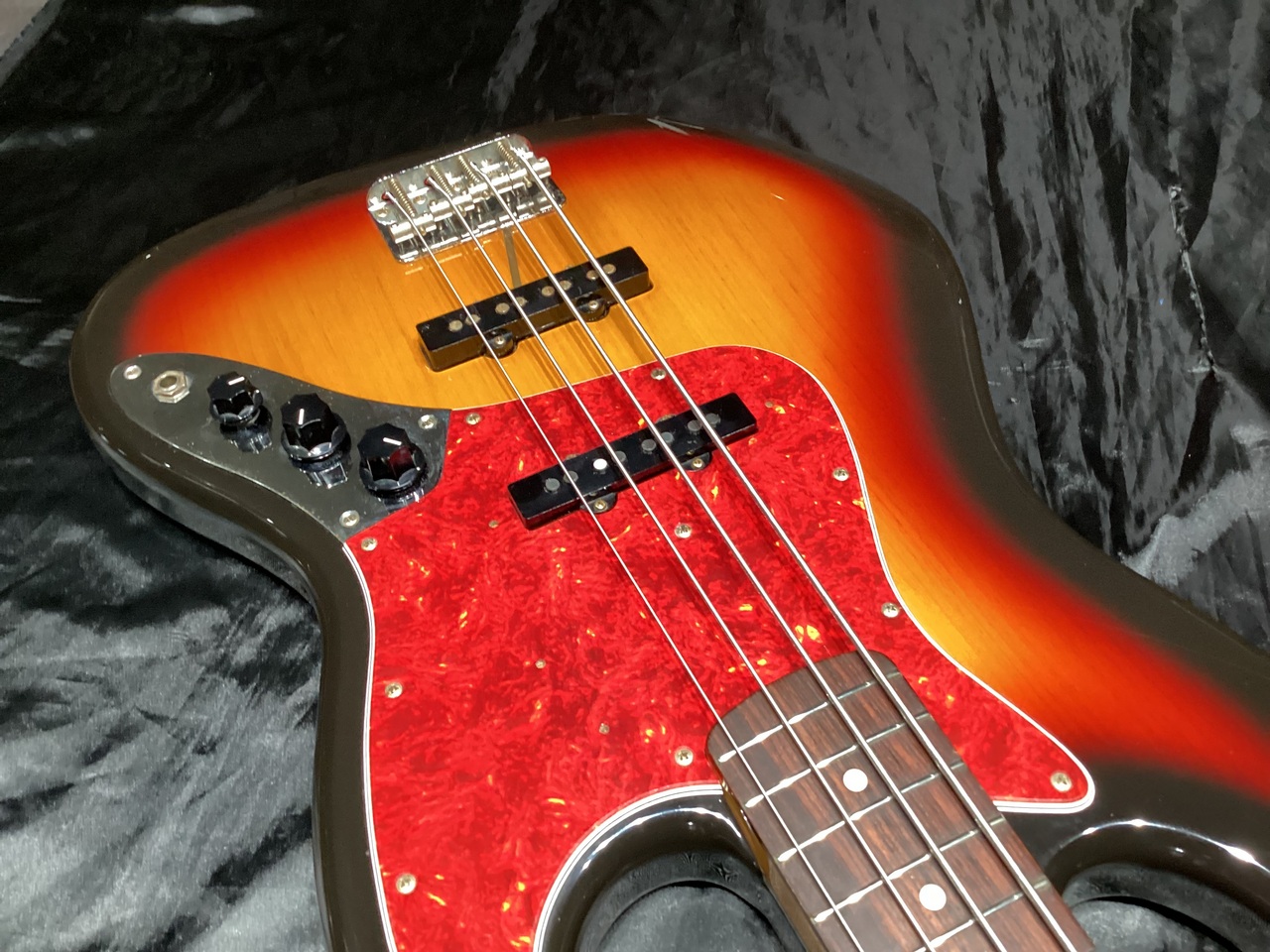 【ケース付】Fender Japan Jazz Bass JB62-58 3TS Fender Japan Junior Collection JB62 Short Scale Jazz Bass